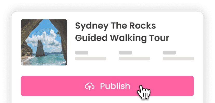 Publish and earn from bookings